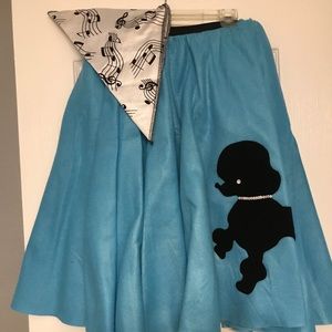 50s poodle skirt costume.